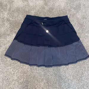 Lululemon navy skirt!